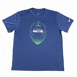 Nike Men's Seattle Seahawks Graphic T-Shirt Dri-FIT Football Short Sleeve XL NWT